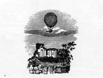 Blanchard's balloon, T. Bewick.