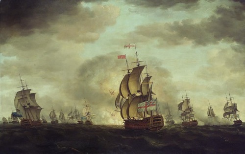 Battle of Cape St. Vincent, Francis Holman